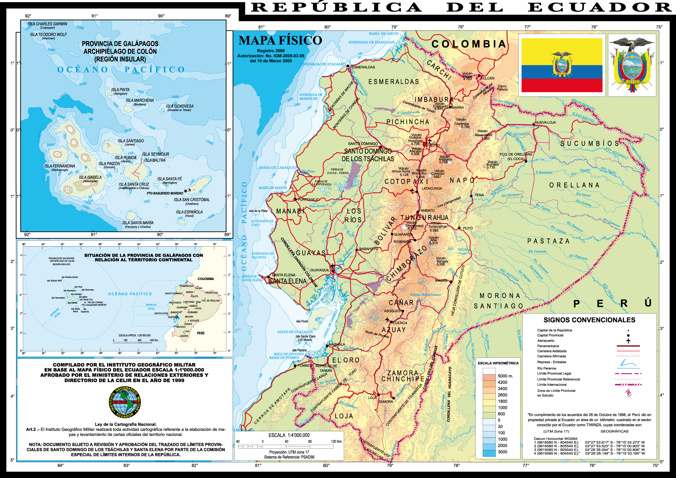 Maps of Ecuador